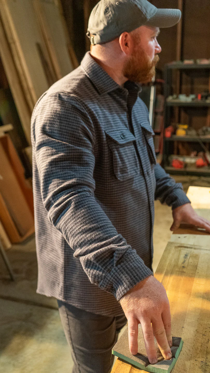 Relaxed Flannel, Charcoal - Image 18