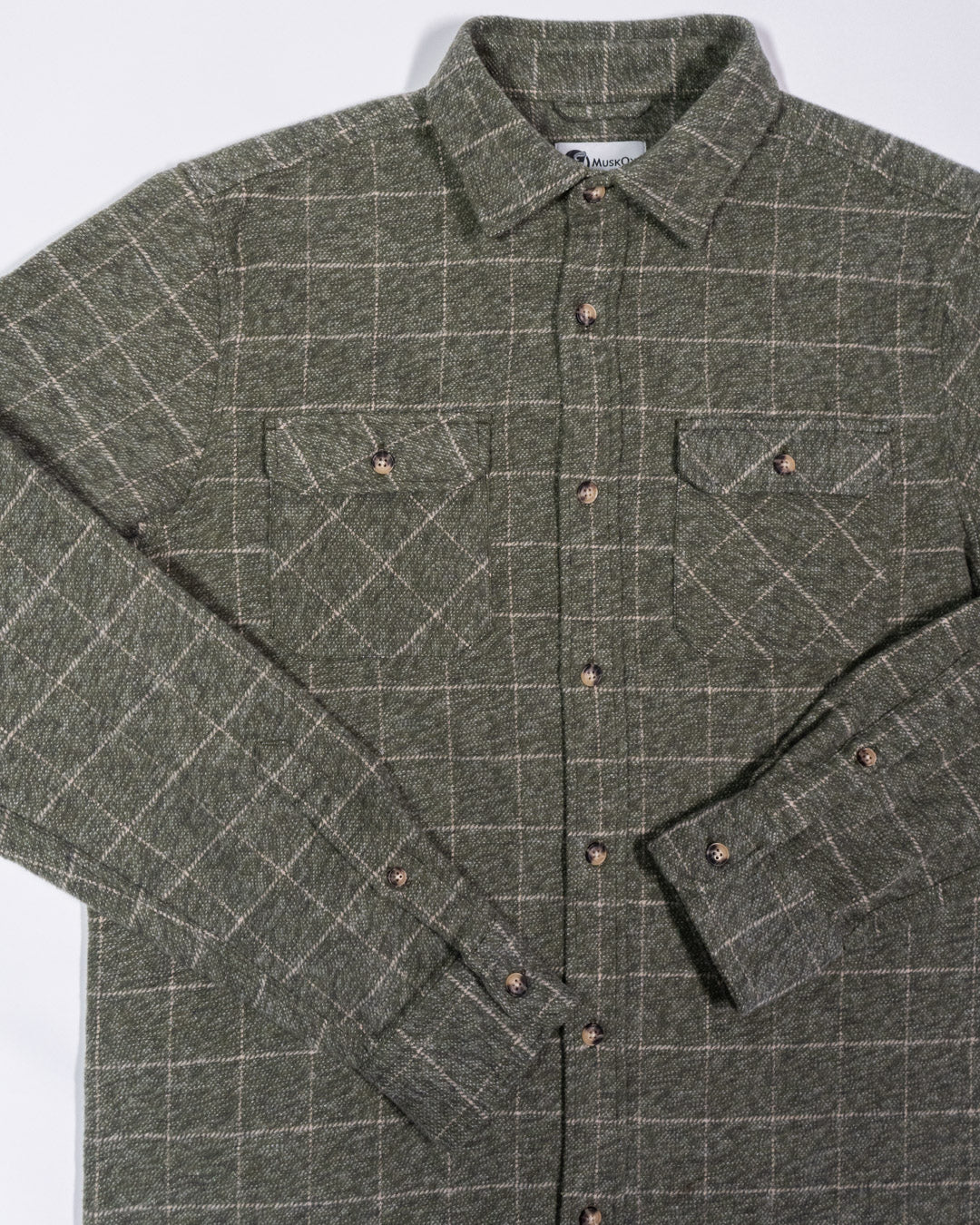 Grand Flannel, Moss Green - Image 25