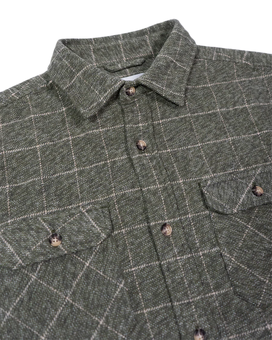 Grand Flannel, Moss Green - Image 3