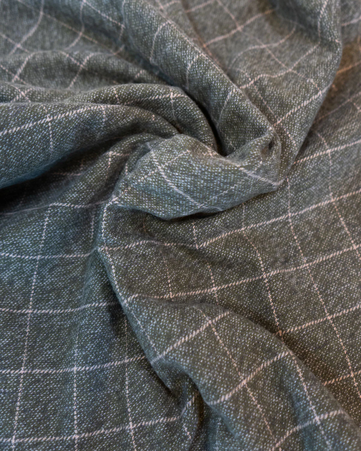 Grand Flannel, Moss Green - Image 6
