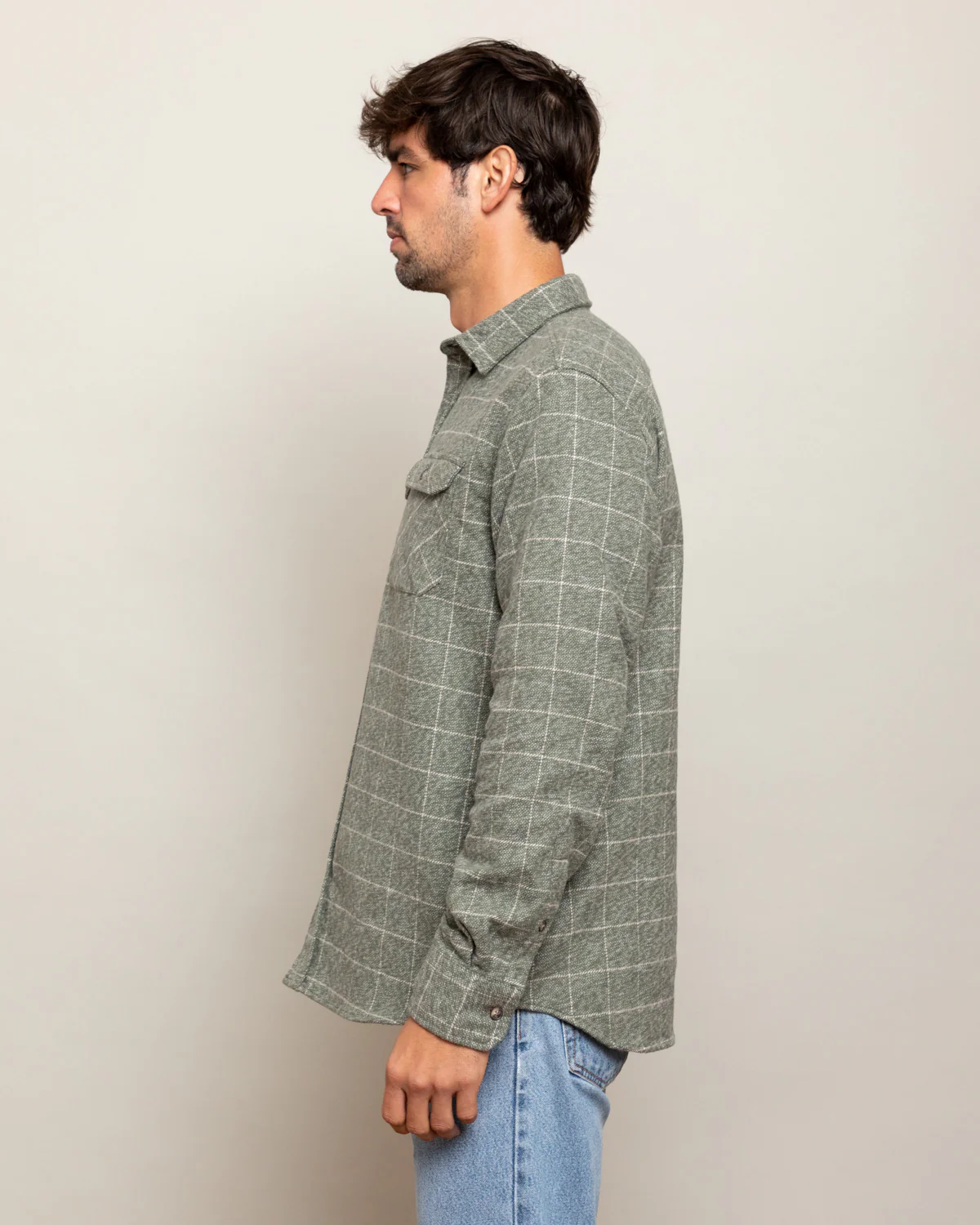 Grand Flannel, Moss Green - Image 9